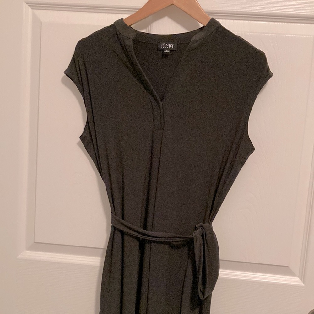 Green Fall dress Jones